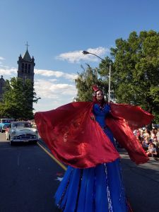 Massachusetts Stilt Walker Stilt Walking Hire Book Performer Party Entertainment Event Entertainer Costume Dress RI CT NH 4th Fourth of July Parade Massachusetts Stilt Walker Stilt Walking Hire Book Performer Party Entertainment Event Entertainer Costume Dress RI CT NH 4th Fourth of July Parade