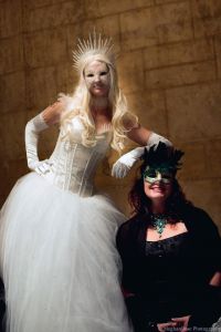 Massachusetts Stilt Walking Walker Ice Queen Castle Snow Princess Icicle Isis Wings Performer Hire Massachusetts Stilt Walking Walker Ice Queen Castle Snow Princess Icicle Isis Wings Performer Hire