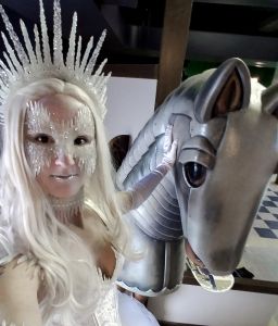 Stilt Walking Walker Ice Queen Castle Snow Princess Icicle Crystal Performer Dancer Hire Character MA NH CT RI Stilt Walking Walker Ice Queen Castle Snow Princess Icicle Crystal Performer Dancer Hire Character MA NH CT RI