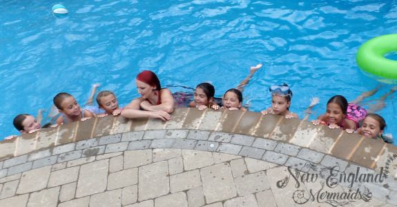 Mermaid Birthday Pool Party Massachusetts