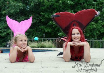 New England Mermaids Kids Birthday Parties with Custom Mermaid Tails