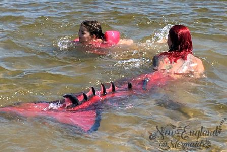 Swimming and Playing Mermaids Mermaid Sasha New England Mermaids