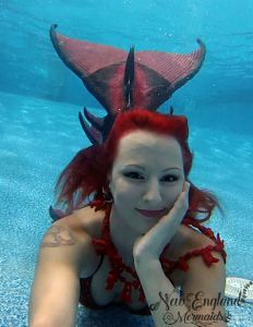 Underwater Mermaid Performer For Events Pool Parties Luau Corporate Hotel Massachusetts